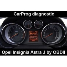 S7.17 - Opel Insignia, Astra J - programowanie licznika przez OBDII (CarProg A1 adapter)